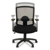 Alera Task Chair, Mesh, 17-3/4" to 21-1/4" Height, Closed Loop, Black ALEET42ME10B